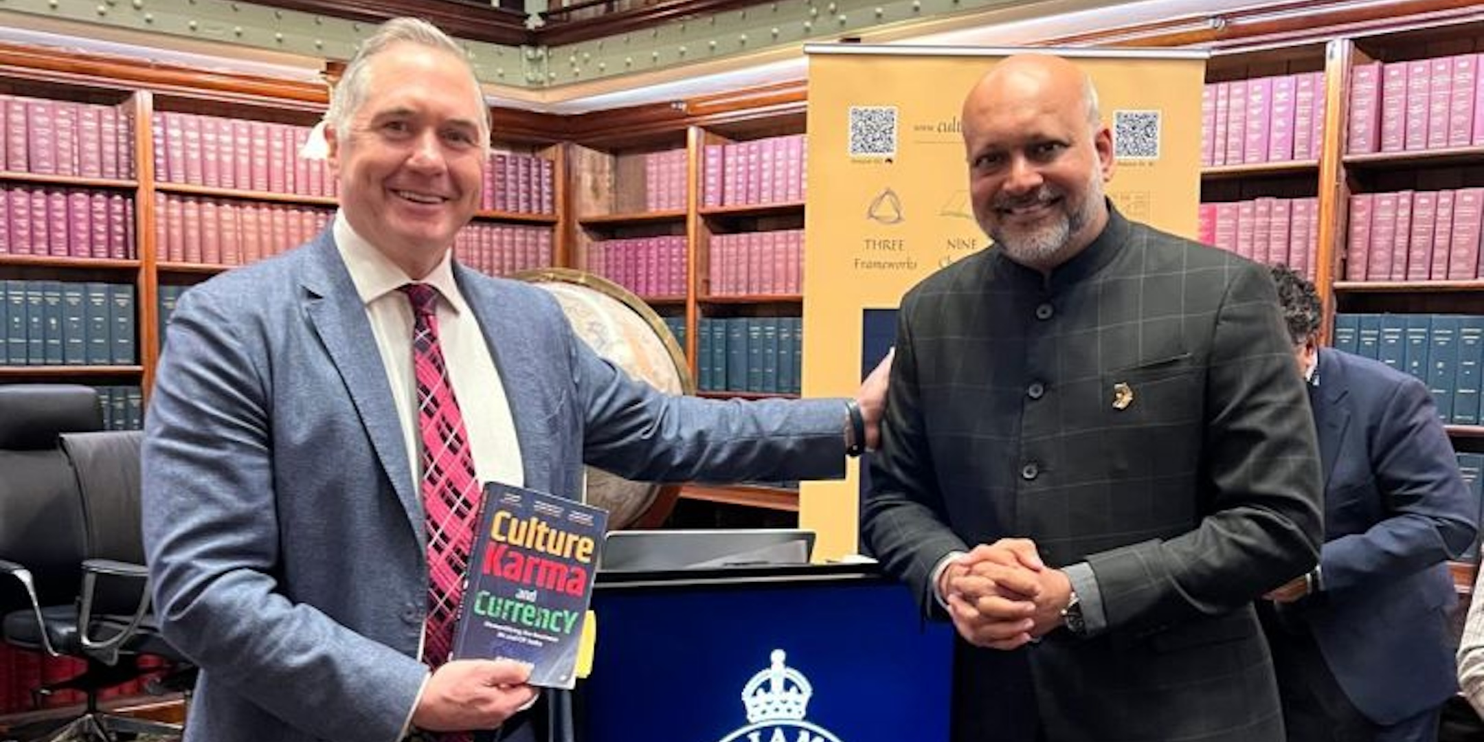 AICC Chairman attends launch of Culture, Karma & Currency